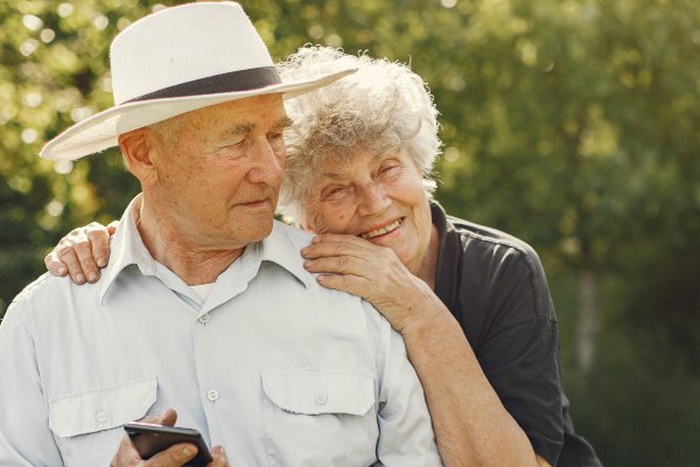 mature couple